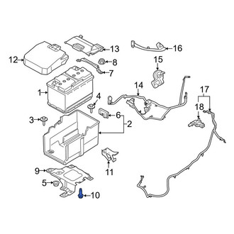 Lincoln OE - Battery Tray Bolt