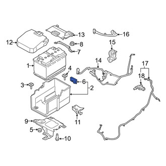 Lincoln OE - Battery Spacer
