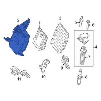 Lincoln OE - Engine Control Module (ECM) Bracket
