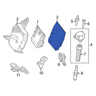 Lincoln OE - Engine Control Module (ECM) Cover