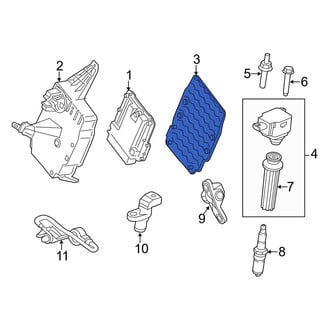 Lincoln OE - Engine Control Module (ECM) Cover