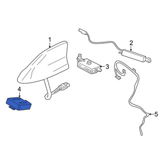 Lincoln OE - GPS Navigation System Antenna