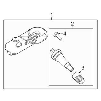 Lincoln OE - Electrical - Tire Pressure Monitor Components (Black Label / Premiere / Reserve / Select)