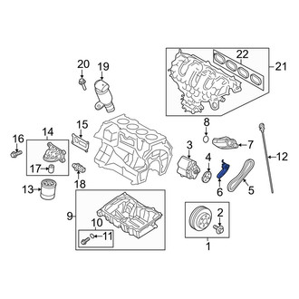 Lincoln OE - Engine Oil Pump Chain Tensioner