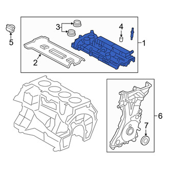Lincoln OE - Engine Valve Cover