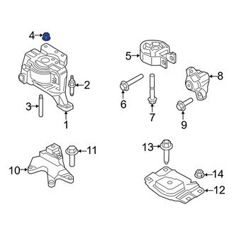 Lincoln OE - Front Engine Mount Nut