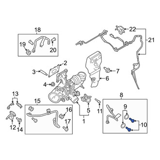 Lincoln OE - Engine Coolant Thermostat Housing Bolt