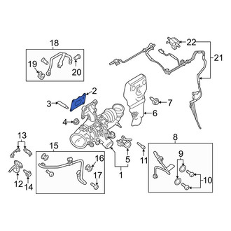 Lincoln OE - Turbocharger Gasket
