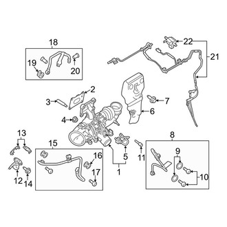 Lincoln OE - Engine / Transaxle - Turbocharger & Components (2.0L)
