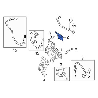 Lincoln OE - Turbocharger Gasket