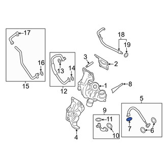 Lincoln OE - Turbocharger Oil Line Gasket