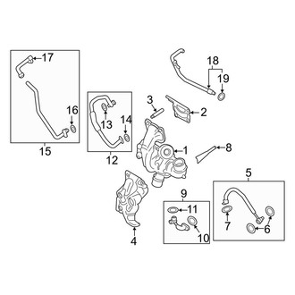 Lincoln OE - Engine / Transaxle - Turbocharger & Components (2.0L)