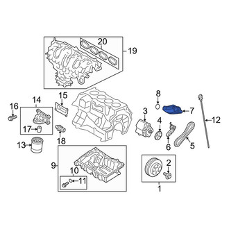 Lincoln OE - Engine Oil Pump Pickup Tube