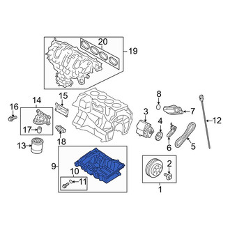 Lincoln OE - Engine Oil Pan