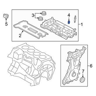 Lincoln OE - Engine Cover Stud