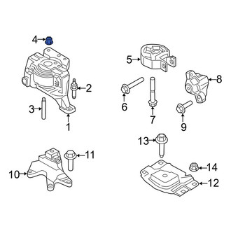 Lincoln OE - Front Engine Mount Nut