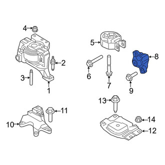 Lincoln OE - Engine Torque Strut Mount Bracket