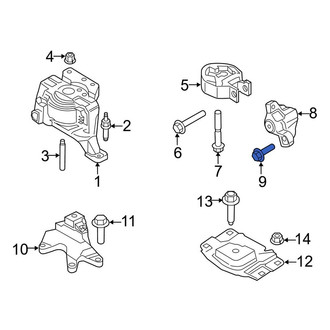 Lincoln OE - Engine Torque Strut Mount Bolt