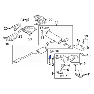 Lincoln OE - Catalytic Converter Clamp
