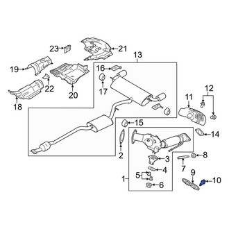 Lincoln OE - Exhaust Bolt