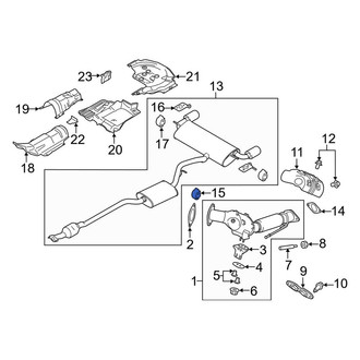 Lincoln OE - Exhaust System Hanger Insulator
