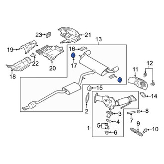 Lincoln OE - Exhaust System Hanger Insulator