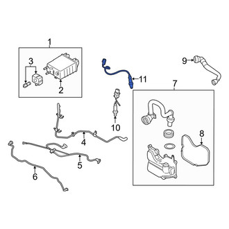 Lincoln OE - Rear Oxygen Sensor