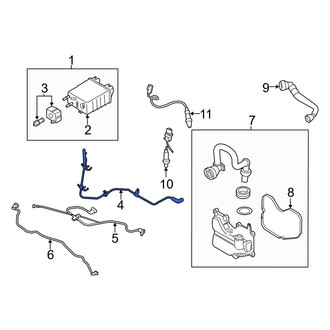 Lincoln OE - Evaporative Emissions System Lines
