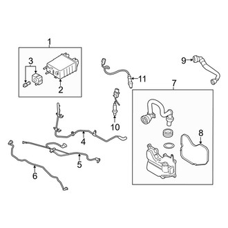 Lincoln OE - Emission System - Emission Components (2.0L)