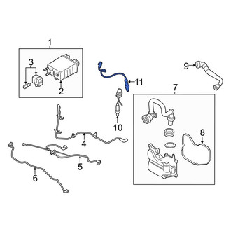 Lincoln OE - Rear Oxygen Sensor