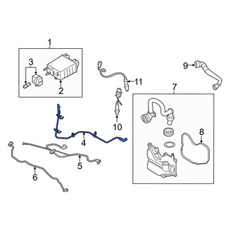 Lincoln OE - Evaporative Emissions System Lines