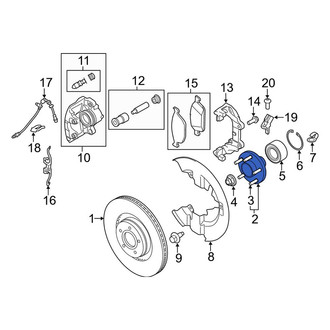 Lincoln OE - Front Wheel Hub