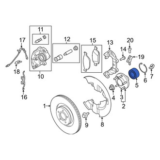 Lincoln OE - Front Wheel Bearing