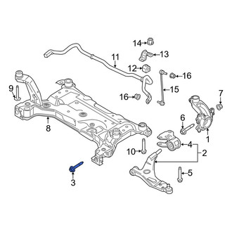 Lincoln OE - Upper Suspension Control Arm Bolt