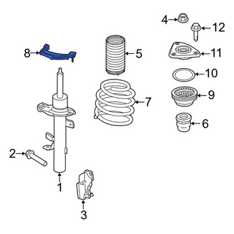 Lincoln OE - Front Lower Coil Spring Insulator