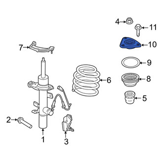 Lincoln OE - Front Suspension Strut Mount