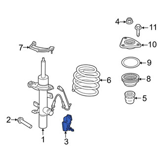 Lincoln OE - Front Suspension Strut Mount