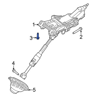 Lincoln OE - Center Steering Column Bolt