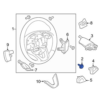 Lincoln OE - Steering Wheel Bolt
