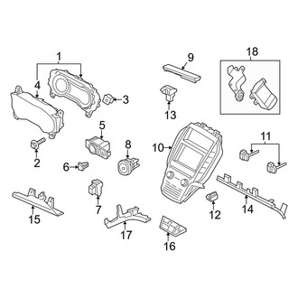 Lincoln OE - Instrument Panel - Cluster & Switches
