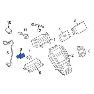 Lincoln OE - GPS Navigation Control Module
