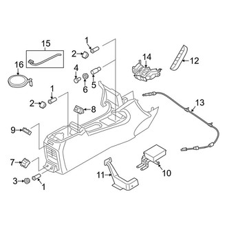 Lincoln OE - Center Console (Electrical Components)