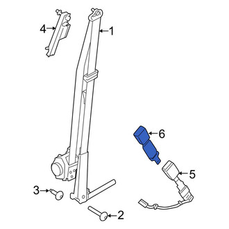 Lincoln OE - Front Seat Belt Extension