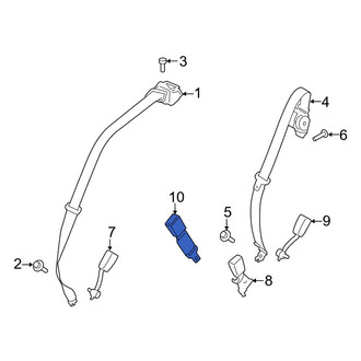 Lincoln OE - Rear Seat Belt Extension