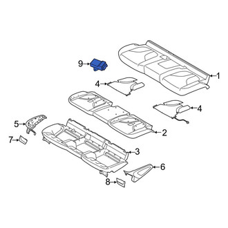 Lincoln OE - Rear Seat Heater Control Module