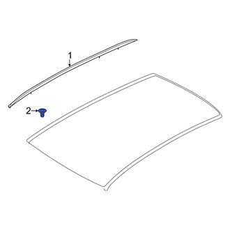 Lincoln OE - Roof Side Rail Nut