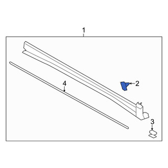 Lincoln OE - Door Molding Screw