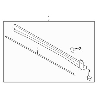 Lincoln OE - Pillars, Rocker & Floor - Exterior Trim