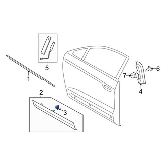 Lincoln OE - Door Molding Screw