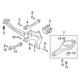 Lincoln OE - Suspension Knuckle Bolt